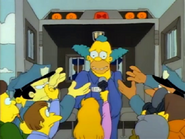 Krusty under arrest