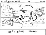 Son of Rap Bear storyboard panel