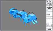 Modelsheet Ice-o-pede