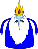 Simon fully transformed into the Ice King.