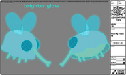 Modelsheet ghostfly closeup