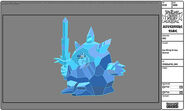 Ice King in Ice Armor