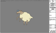 Modelsheet sheep