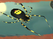 The Arachnid was seen in end credits at the end of the video game Aladdin Nasira's Revenge.