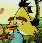 Chuck from Angry Birds Cinematic Trailer.