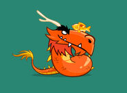 Mighty Dragon as he appears in Year of the Dragon's credits