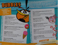 Character interview as interpreted by Stella (The World of Angry Birds Official Guide)