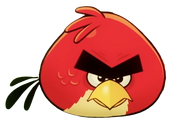 Red, from Angry Birds & the Mighty Eagle.