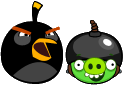 Angry Birds (with Bomb Pig)