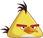 Chuck in the updated Angry Birds Toons Style.