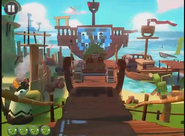 Ship in Angry Birds Go