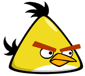 Chuck's updated design, from Angry Birds Chrome.