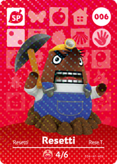 Amiibo 006 Resetti