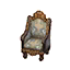 Rococo chair icon