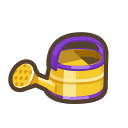 Golden watering can icon