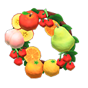 Fruit wreath as it appears in the player's storage