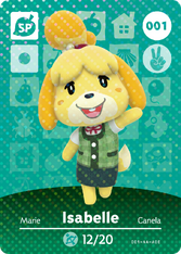 Amiibo 001 Isabelle