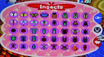 Bugs in Animal Crossing.