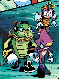 The main members of the Chaotix.