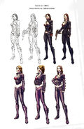 Talia al Ghul Concept Art Arkham City 2