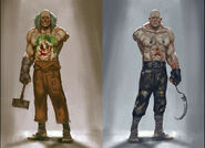 The Abramovici Twins Concept Art Arkham City