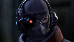 Deadshot's first appearance in the introduction cutscene of Batman: Arkham Origins.