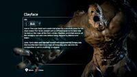 Clayface's bio.