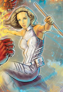 Earth-1A Sara Lance as White Canary