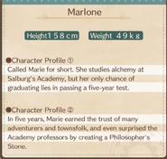 Marlone Body Info