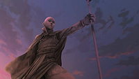 Aang's statue