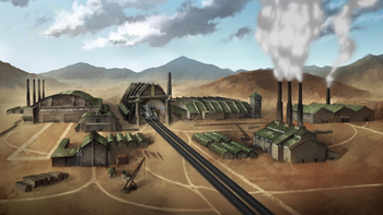 Kuvira's factory