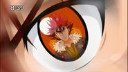 Basara's reflection in Kamon's eye