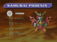 Samurai Phoenix's stats