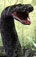 Giant Snake, that somehow talkssss with a forked tongue