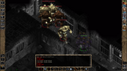 SCS - Group of guardian constructs Stone Golem, Clay Golem and Juggernaut Golem creatures attack.