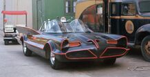 Batmobile studio lot