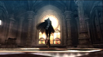 Bayonetta inside the church