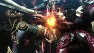 Sapientia's tentacles in Bayonetta 2