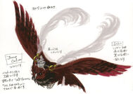 Concept Art of Owl Within from Bayonetta.