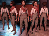 Daisy's character model in Burial at Sea.