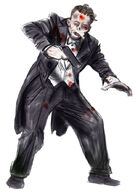 Concept art for a male Splicer, by Robb Waters.