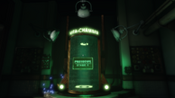 The prototype Vita-Chamber in Dr. Suchong's clinic during Burial at Sea.