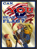 MotorizedPatriotBearFlag