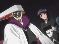 Mayuri realizes that the Bount have been manipulating him.