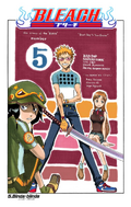 Ichigo, Karin, and Orihime on the cover of Chapter 5.