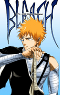 Ichigo on the cover of Chapter 153.