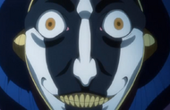 Mayuri makes a weird face.