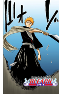 Ichigo on the cover of Chapter 74.