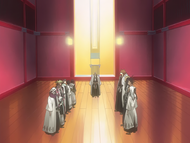 Mayuri attends a captains meeting.