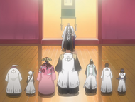 Mayuri attends a captains meeting.